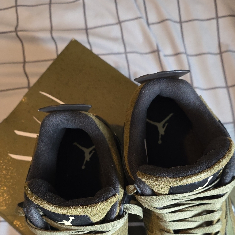 Jordan Olive Green Men's Sneakers - Picture 14 of 14